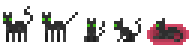 Pixel art kočky