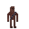 Pixel art Chewbacca