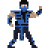 Pixel art Sub-Zero